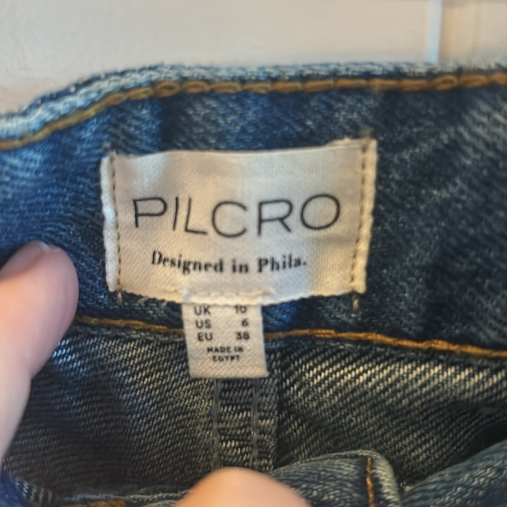 Anthropologie Pilcro denim maxi skirt - Picture 5 of 8